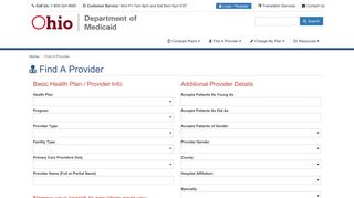 Ohio Medicaid Consumer Hotline - Find A Provider