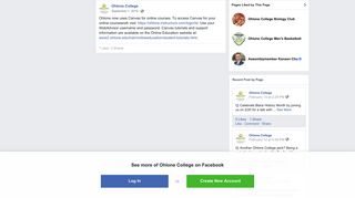 Ohlone College - Ohlone now uses Canvas for online... | Facebook