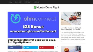 OHMConnect Referral Code Gives You a $20 Sign-Up Bonus!