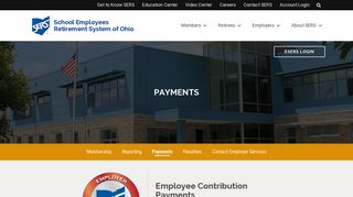 Contribution Payments | Employers | School Retirement System | SERS
