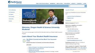 PacificSource | Oregon Health & Science University