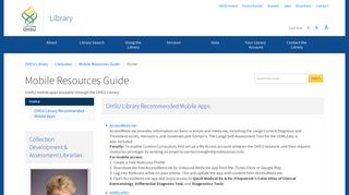 Mobile Resources Guide - LibGuides - OHSU.edu