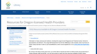 Home - Resources for Oregon-licensed Health Providers ...