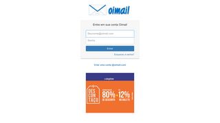 Oi Mail - Bem vindo ao Oimail.com