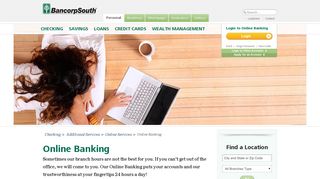 Online Banking Services | BancorpSouth