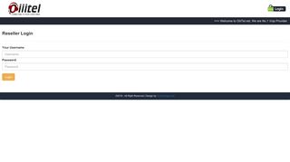 Reseller login | OiiiTel Voip Mobile Portal