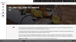 Oil and Gas Jobs in Canada: Fircroft Recruitment