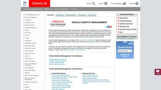 Oracle Identity Management | Oracle Technology Network | Oracle