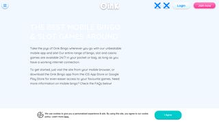 Play Mobile Bingo - Oink Bingo