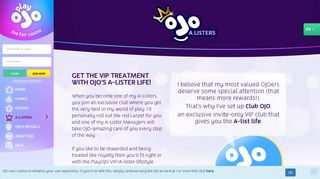 PlayOJO Casino VIP | Join Club OJO for the A-Lister Life!