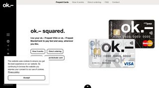 Prepaid Cards | ok.–