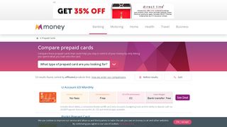 Top 10 Prepaid Cards - Best UK Prepaid Credit Cards - Money.co.uk