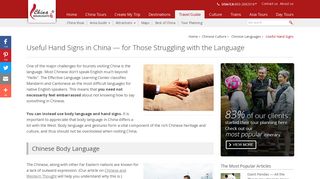 Useful Hand Signs in China — for Those Struggling with the Language