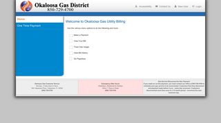 Okaloosa Gas - Utility Billing