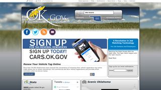 Welcome to Oklahoma's Official Web Site