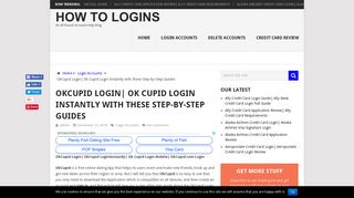 OkCupid Login | OkCupid Login Instantly with these Step-by-Step ...
