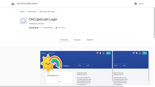 OkCupid Last Login - Google Chrome