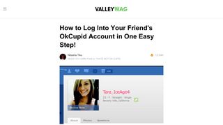 How to Log Into Your Friend's OkCupid Account in One Easy Step!