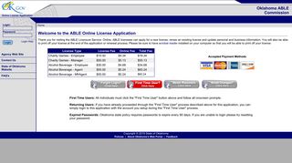 Oklahoma ABLE Online Application System - OK.gov