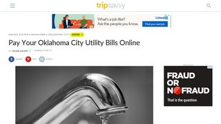 Pay Your Oklahoma City Utility Bills Online - TripSavvy