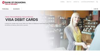 Visa® Debit Cards - Bank of Oklahoma