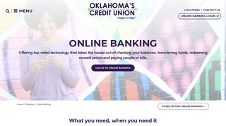 Online Banking | Oklahoma's Credit Union Online Banking Services ...