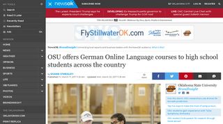 OSU offers German Online Language courses to high school students ...