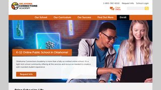 Free K-12 Oklahoma Virtual School | Oklahoma Connections Academy