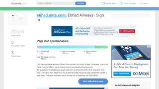 Access etihad.okta.com. Etihad Airways - Sign In