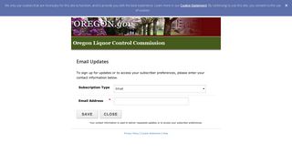Oregon Liquor Control Commission - com.govdelivery.public