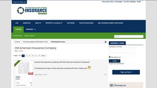 Old American Insurance Company - Insurance Forums