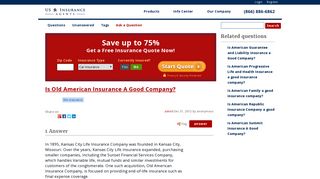 Is Old American Insurance A Good Company? - US Insurance Agents