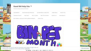 Old Bin Link! | Raxel BW Help Site ™