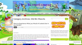 Old Bin Weevils | Bin Weevil Company