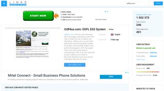 Visit Odfl4us.com - ODFL ESS System.
