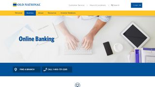 Business Online Banking | Old National Bank