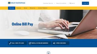 Online Bill Pay | Old National Bank