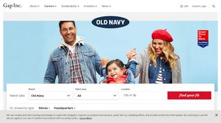 Search Old Navy Jobs at Old Navy - Gap Inc. Careers