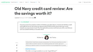 Old Navy Credit Card review: Good for loyal shoppers? | Credit Karma