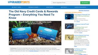 Old Navy Credit Cards & Rewards Program – Is It Worth It? [2018]