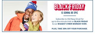 Sign up for emails - Old Navy
