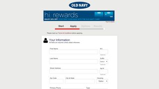 OLDNAVY - Apply for the OLDNAVY Credit Card - Synchrony