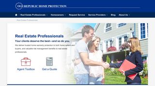 Real Estate Professionals - Old Republic Home Warranty