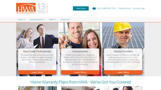 Home Warranty of America: Home Warranty Plans
