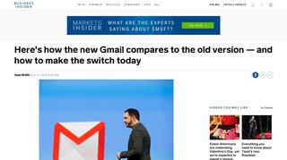 How to switch to new Gmail design from old version of Gmail ...