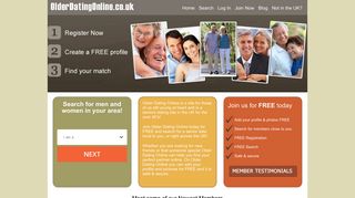 Older Dating Online - Older Dating for the Over 40's in the UK