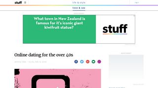 Online dating for the over 40s | Stuff.co.nz