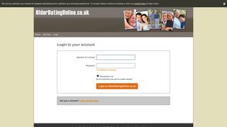Login - OlderDatingOnline.co.uk