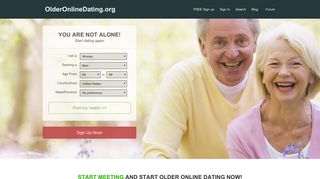 Older Online Dating - Best Over 50 Dating Site