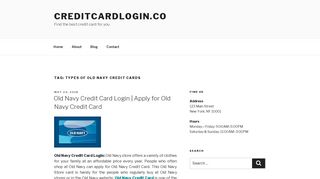 Types of Old Navy Credit Cards - HDFC Credit Card Login